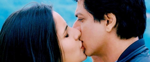 The SRK Kaif kiss