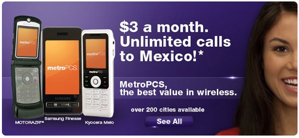 Metro PCS Spanish ad